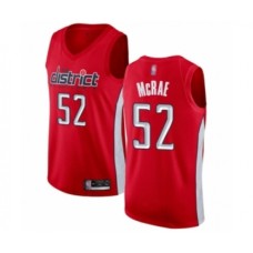 Men's Washington Wizards #52 Jordan McRae Red Swingman Stitched Jersey - Earned Edition