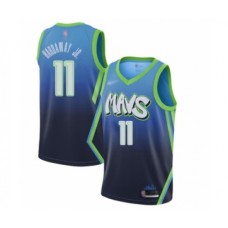 Men's Dallas Mavericks #11 Tim Hardaway Jr. Swingman Blue Basketball Stitched Jersey - 2019 20 City Edition