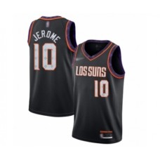 Men's Phoenix Suns #10 Ty Jerome Swingman Black Basketball Stitched Jersey - 2019 20 City Edition