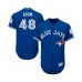 Men's Toronto Blue Jays #48 Jason Adam Blue Alternate Flex Base Authentic Collection Baseball Player Stitched Jersey