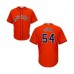 Men's Houston Astros #54 Roberto Osuna Replica Orange Alternate Cool Base Baseball Jersey