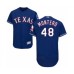 Men's Texas Rangers #48 Rafael Montero Royal Blue Alternate Flex Base Authentic Collection Baseball Player Stitched Jersey