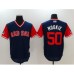 Men's Boston Red Sox #50 Mookie Betts Mookie Navy Players Weekend Team Stitched Jersey