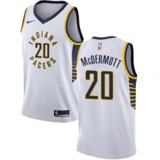 Men's Nike Indiana Pacers #20 Doug McDermott Swingman White NBA Jersey - Association Edition