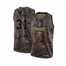 Men's Chicago Bulls #31 Tomas Satoransky Swingman Camo Realtree Collection Basketball Jersey