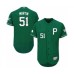 Men's Pittsburgh Pirates #51 Jason Martin Green Celtic Flexbase Authentic Collection Baseball Player Stitched Jersey