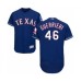 Men's Texas Rangers #46 Taylor Guerrieri Royal Blue Alternate Flex Base Authentic Collection Baseball Player Stitched Jersey