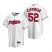 Men's Nike Cleveland Indians #52 Mike Clevinger White Home Stitched Baseball Jersey