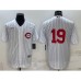 Men's Cincinnati Reds #19 Joey Votto 2022 White Field of Dreams Stitched Baseball Jersey