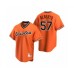 Men's Baltimore Orioles #57 Hanser Alberto Nike Orange Cooperstown Collection Alternate Stitched Jersey