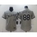 Men's Chicago White Sox #88 Luis Robert Nike Gray Home 2020 Replica Player Stitched Jersey