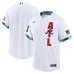 Men's Atlanta Braves Blank Nike White 2021 MLB All-Star Game Replica Stitched Jersey