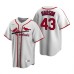 Men's Nike St. Louis Cardinals #43 Dakota Hudson White Cooperstown Collection Home Stitched Baseball Jersey