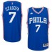 Men's Philadelphia 76ers #7 Ersan Ilyasova adidas Royal Swingman Road Jersey