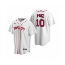 Men's Boston Red Sox #10 David Price Nike White Replica Alternate Stitched Jersey