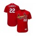 Men's St. Louis Cardinals #22 Jack Flaherty Red Alternate Flex Base Authentic Collection Baseball Player Stitched Jersey