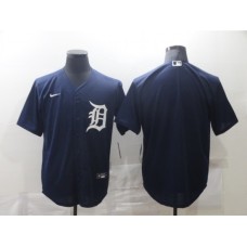 Men's Nike Detroit Tigers Blank Blue Home Baseball Stitched Jersey