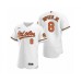 Men's Baltimore Orioles #8 Cal Ripken Jr. Nike White Authentic 2020 Home Stitched Jersey