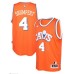 adidas Cleveland Cavaliers #4 Iman Shumpert Orange Hardwood Classics Swingman Jersey