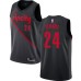 Men's Nike Portland Trail Blazers #24 Anfernee Simons Swingman Black NBA Jersey - 2018 19 City Edition