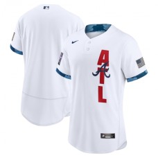 Men's Atlanta Braves Blank Nike White 2021 MLB All-Star Game Authentic Stitched Jersey