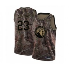 Men's Minnesota Timberwolves #23 Jarrett Culver Swingman Camo Realtree Collection Basketball Stitched Jersey