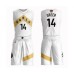 Men's Toronto Raptors #14 Danny Green Swingman White 2019 Basketball Finals Bound Suit Jersey - City Edition