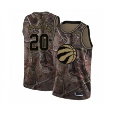 Men's Toronto Raptors #20 Rondae Hollis-Jefferson Swingman Camo Realtree Collection Basketball Jersey