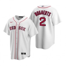 Men's Nike Boston Red Sox #2 Xander Bogaerts White Home Stitched Baseball Jersey