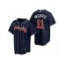 Men's Atlanta Braves #11 Ender Inciarte Nike Navy 2020 Replica Alternate Stitched Jersey