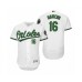 Men's Orioles Trey Mancini #16 White Turn Back the Clock Earth Day Throwback Stitched Jersey