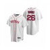 Men's Boston Red Sox #26 Wade Boggs Nike White Replica Alternate Stitched Jersey