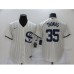 Men's Nike Chicago White Sox #35 Frank Thomas Cream Game 2021 Field of Dreams Stitched Jersey