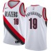 Men's Nike Portland Trail Blazers #19 Georgios Papagiannis Authentic White NBA Jersey - Association Edition