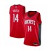 Men's Houston Rockets #14 Gerald Green Swingman Red Finished Basketball Stitched Jersey - Icon Edition