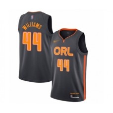 Men's Orlando Magic #44 Jason Williams Swingman Charcoal Basketball Stitched Jersey - 2019 20 City Edition