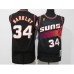 Men's Phoenix Suns #34 Charles Barkley Swingman Black NBA Stitched Jersey