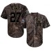 Men's Majestic Los Angeles Dodgers #27 Matt Kemp Authentic Camo Realtree Collection Flex Base 2018 World Series MLB Jersey