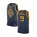 Men's Golden State Warriors #9 Andre Iguodala Swingman Navy Blue Basketball 2019 Basketball Finals Bound Jersey - City Edition