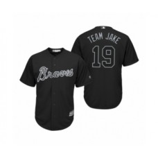 Men's Atlanta Braves #19 Shane Greene Team Jake Black 2019 Players Weekend Replica Stitched Jersey