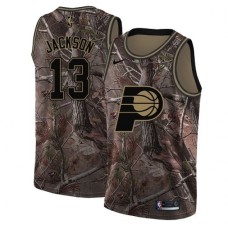 Men's Nike Indiana Pacers #13 Mark Jackson Swingman Camo Realtree Collection NBA Jersey