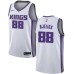 Men's Nike Sacramento Kings #88 Nemanja Bjelica Swingman White NBA Jersey - Association Edition