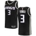 Men's Nike Sacramento Kings #3 Yogi Ferrell Swingman Black NBA Jersey Statement Edition