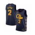 Men's Cleveland Cavaliers #2 Collin Sexton Swingman Navy Basketball Stitched Jersey - 2019 20 City Edition