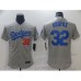 Men's Los Angeles Dodgers #32 Sandy Koufax Gray Alternate Flex Base Authentic Stitched Jersey