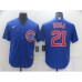 Men's Nike Chicago Cubs #21 Sammy Sosa Authentic Royal Blue Flex Base Stitched Jersey