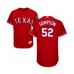 Men's Texas Rangers #52 Adrian Sampson Red Alternate Flex Base Authentic Collection Baseball Player Stitched Jersey