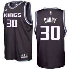 Sacramento Kings #30 Seth Curry 2016-17 Seasons Black Alternate New Swingman Jersey