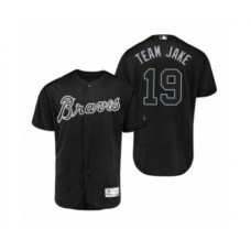 Men's Atlanta Braves #19 Shane Greene Team Jake Black 2019 Players Weekend Authentic Stitched Jersey