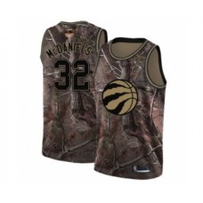 Men's Toronto Raptors #32 KJ McDaniels Swingman Camo Realtree Collection 2019 Basketball Finals Bound Jersey